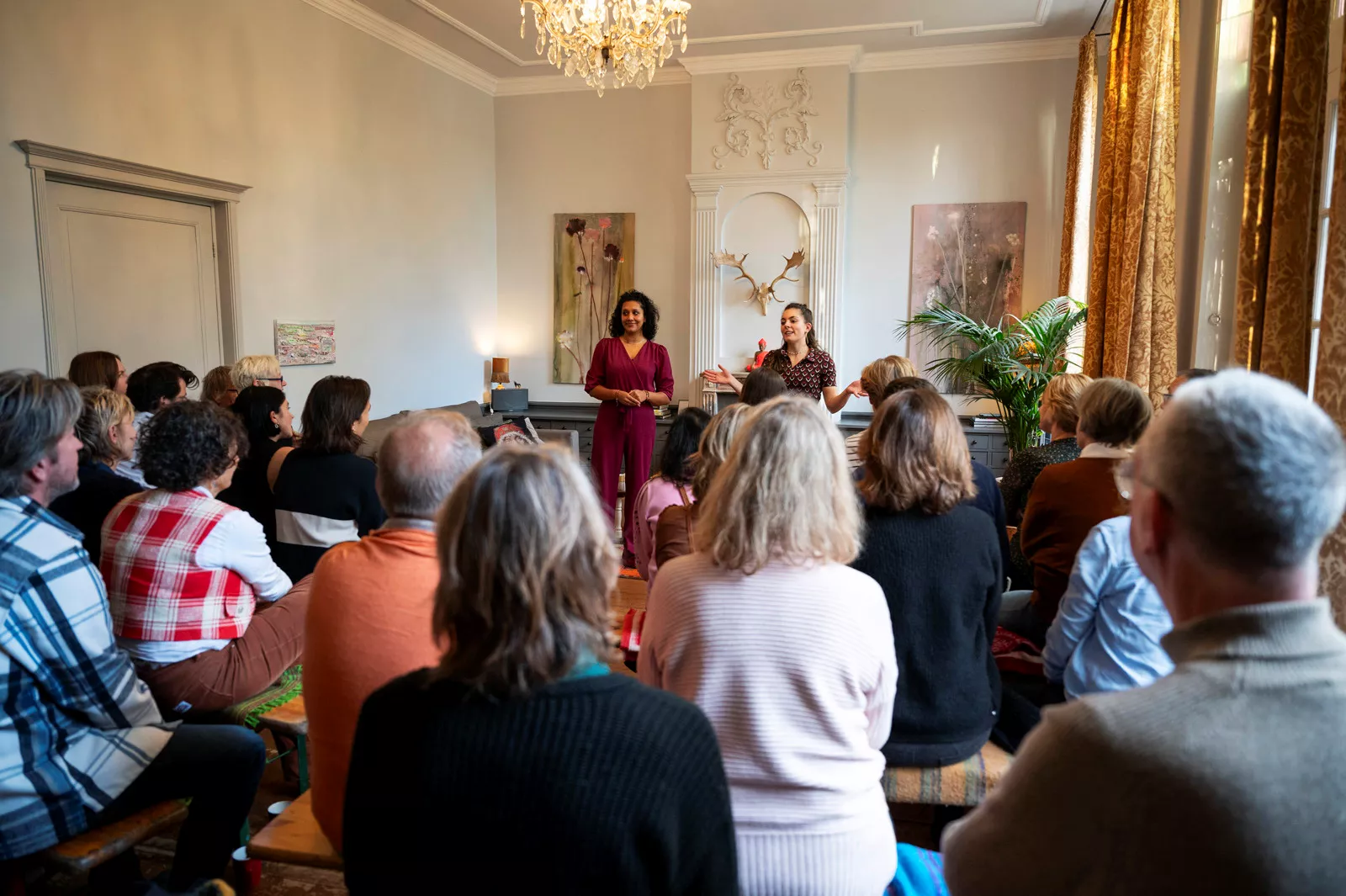 Yell & Yonkers in de huiskamer
