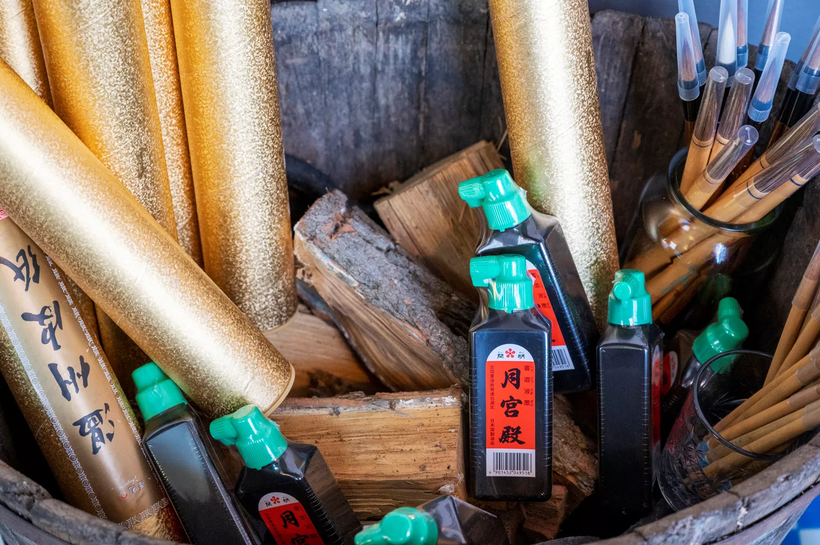 Sumi-e workshop en theeceremonie